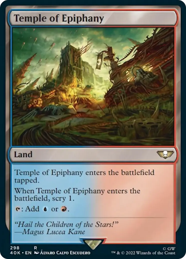 Temple Of Epiphany (Surge Foil) [Warhammer 40,000] 1