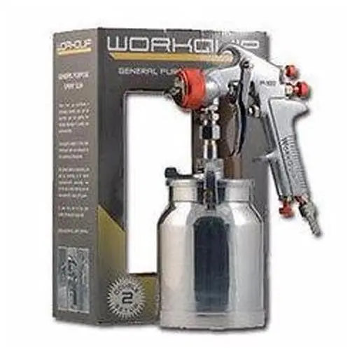 Workquip Double Setup General Purpose Suction Spray Gun 1.8Mm & 2.5Mm P102 1