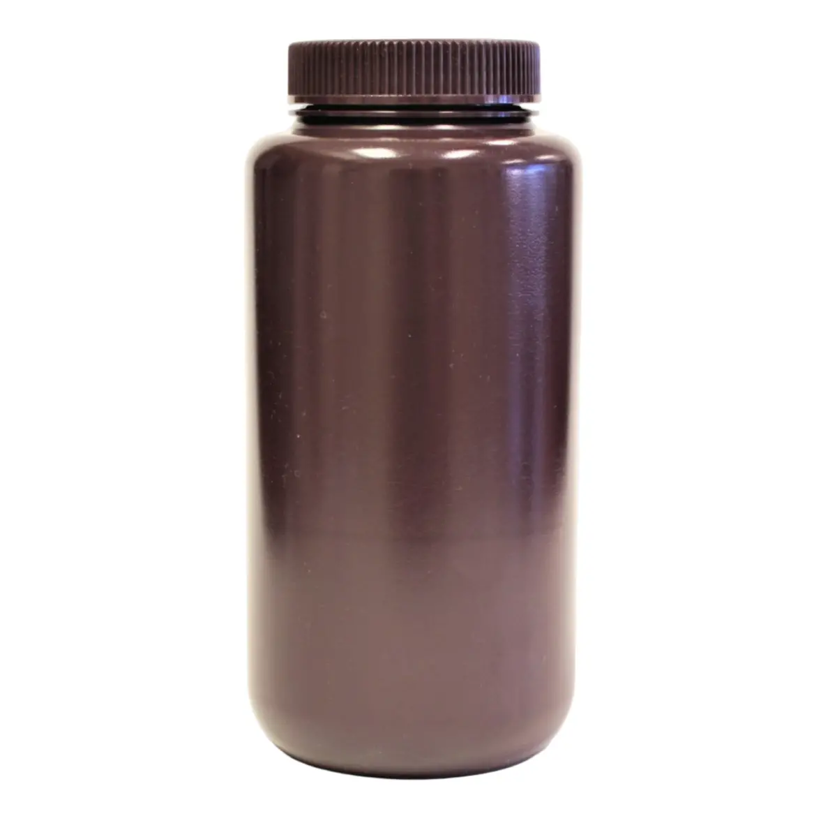 Bottles, Wide Mouth, Hdpe, Amber, 1000 Ml 1