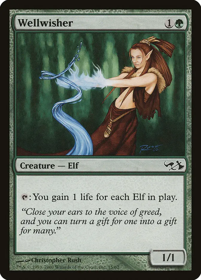Wellwisher [Duel Decks: Elves Vs. Goblins] 1