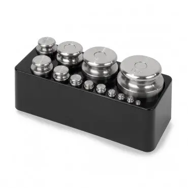 Calibration Weight Set, 1000G X 1 G (13 Pieces) 1