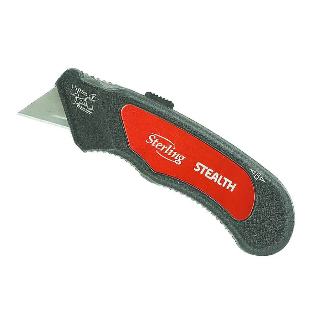 Sterling Stealth Auto Loading Sliding Pocket Knife 5 Blades Included 1