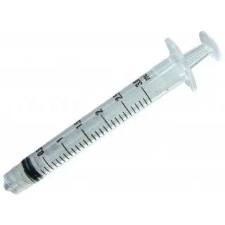 Disposable Syringes, 3Ml, Each 1
