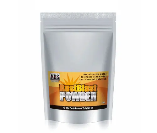 Kbs Rust Blast 1Kg Powder Water Soluble Rust Remover 1:19 Ratio 1