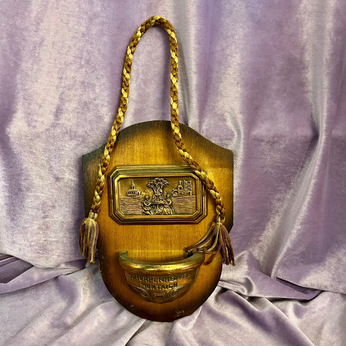 Brass Relief Holy Water Font – Scherpenheuvel 2