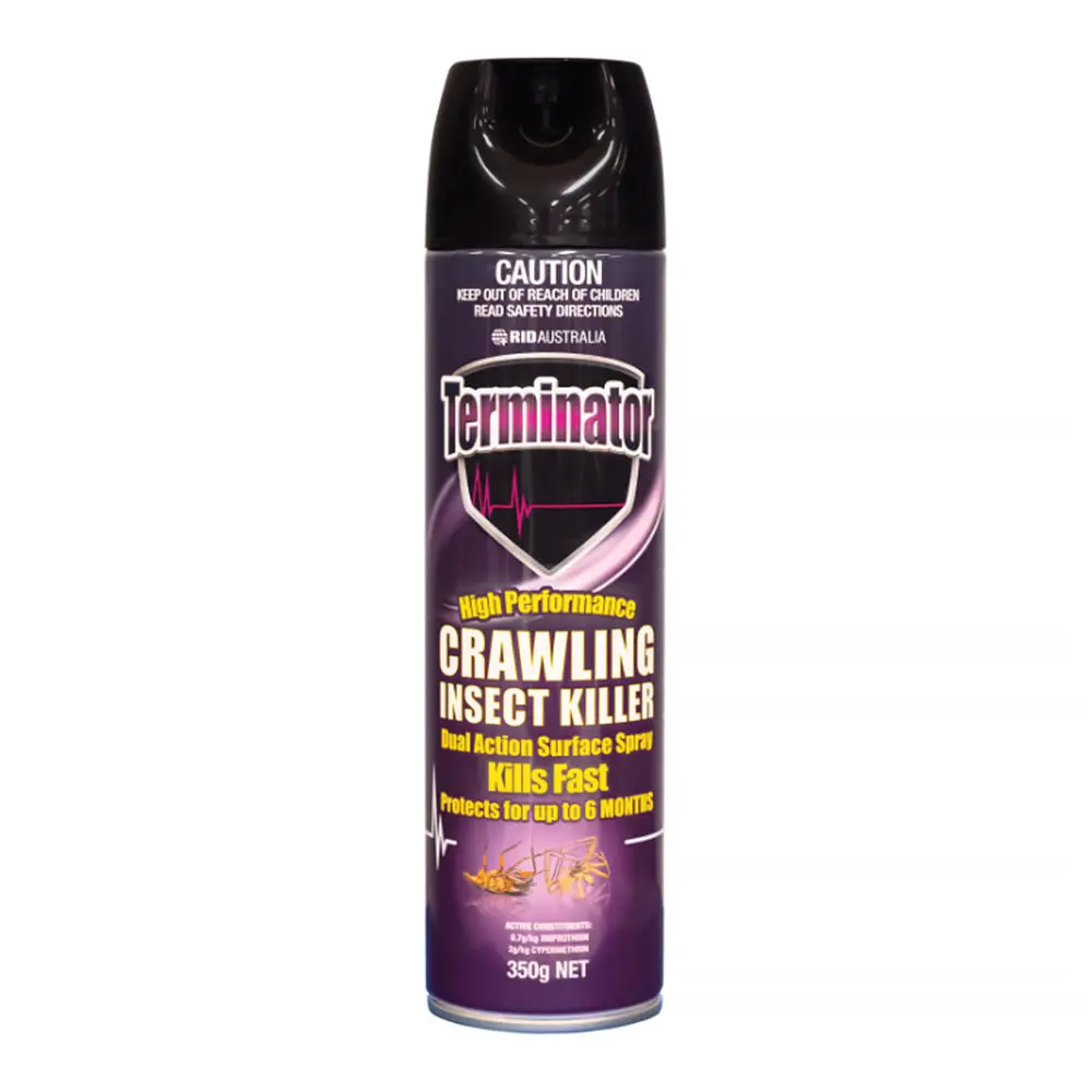 Rid Terminator Crawling Insect Killer 350G High Performance Bug Insect Spray 1