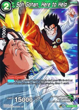 Son Gohan, Here To Help (Bt11-077) [Vermilion Bloodline 2Nd Edition] 1