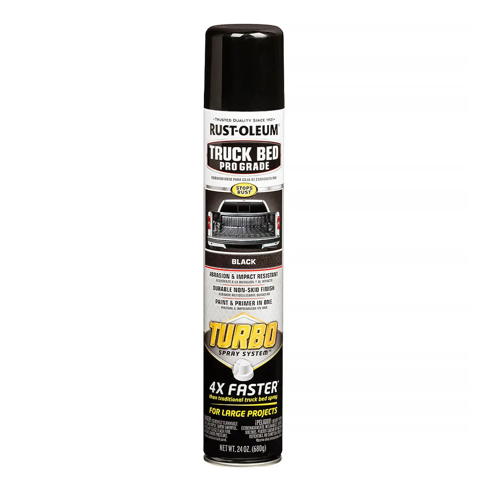 Rust-Oleum Truck Bed Liner Pro Black Turbo Spray 680G Aerosol 1