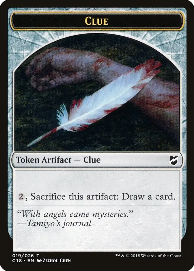 Clue Token [Commander 2018 Tokens] 1