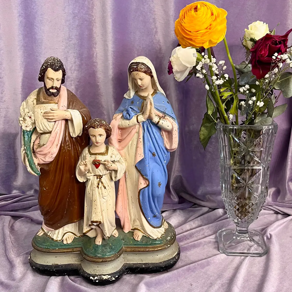 Holy Family Devotional Statue 1