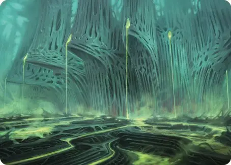 Swamp Art Card [Phyrexia: All Will Be One Art Series] 1
