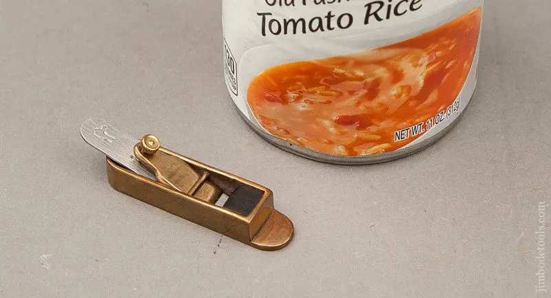 Miniature Two Inch Brass Mitre Plane By Bob Howard -- 69388R 1