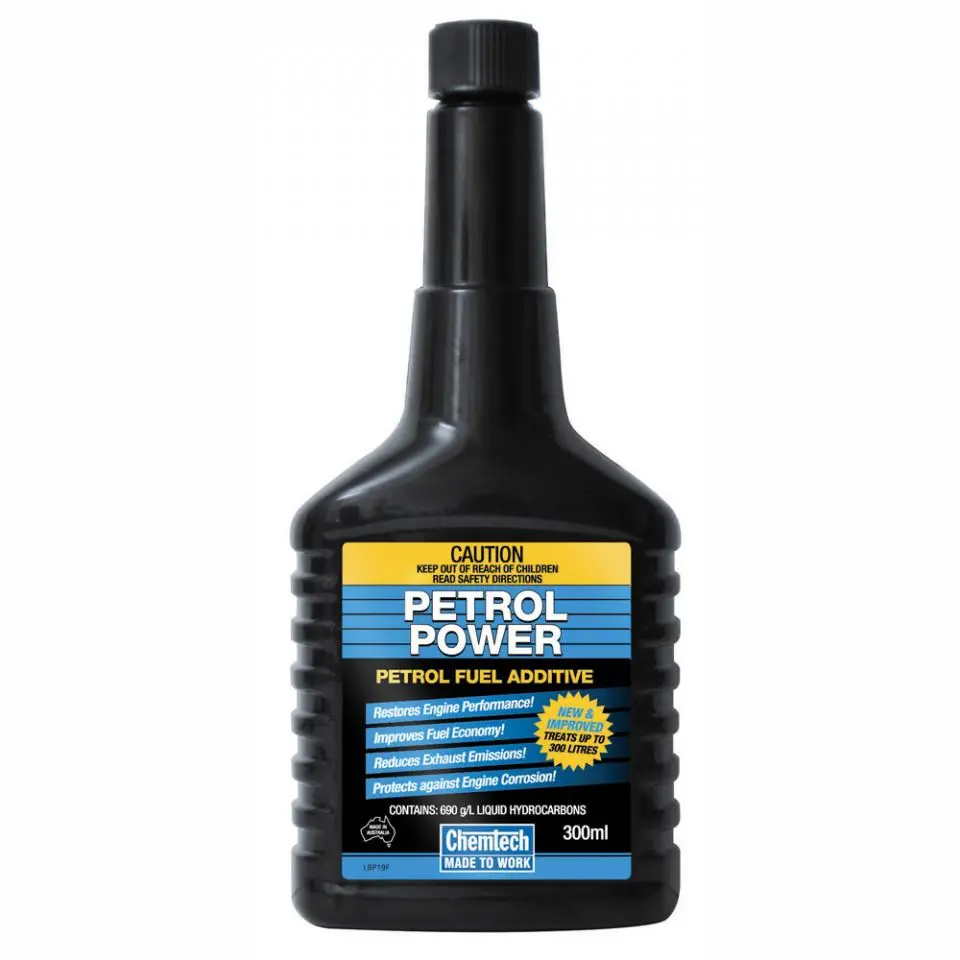 Chemtech Petrol Power Fuel Additive Clean Improve Economy Performance 300Ml 1