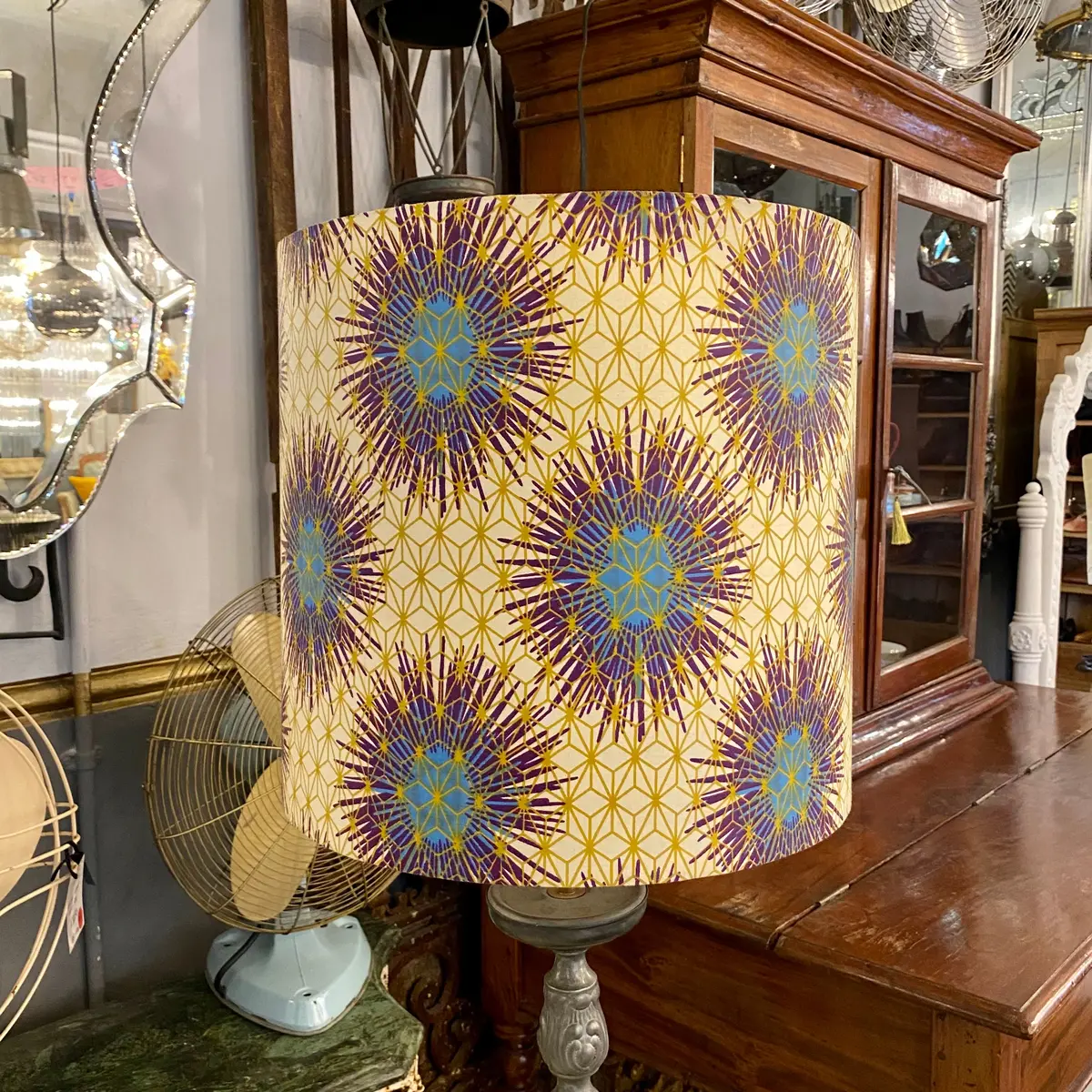Brightly Colored Lampshade 1