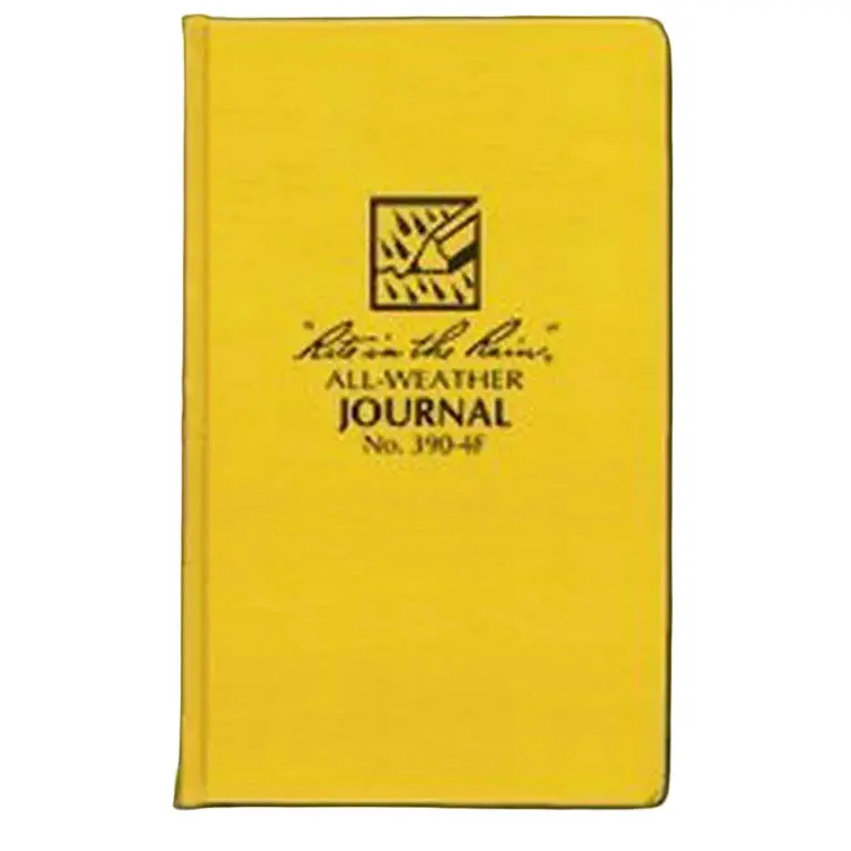 Rite-In-The-Rain - #390-4F Pocket Sized Bound Book, Horizontal Pattern 1