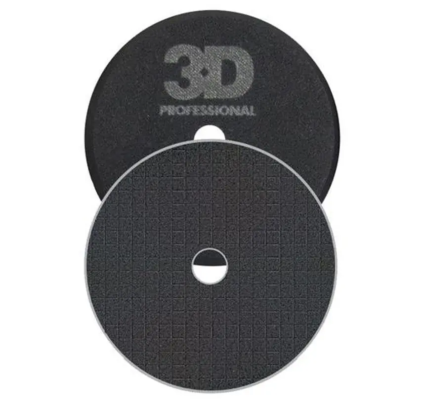 3D Aat Polishing/Finishing Black Foam Spider Pad Sponge 7.5'' 190Mm Car Buffing 1