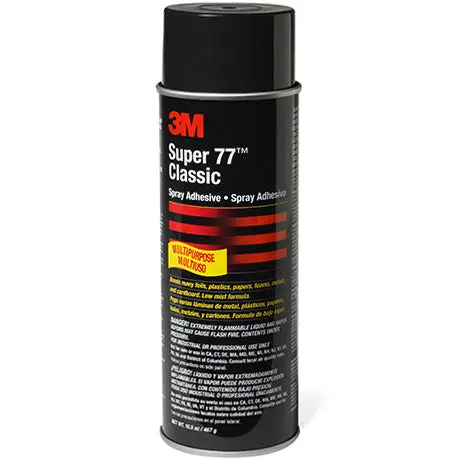3M Super 77 Multipurpose Spray Adhesive 1