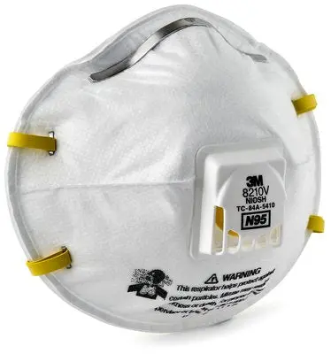3M 8210V N95 Particulate Respirator 1