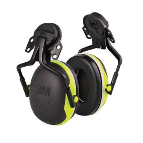 3M Peltor X4p5e Hard Hat Attached Ear Muff 25Db 1