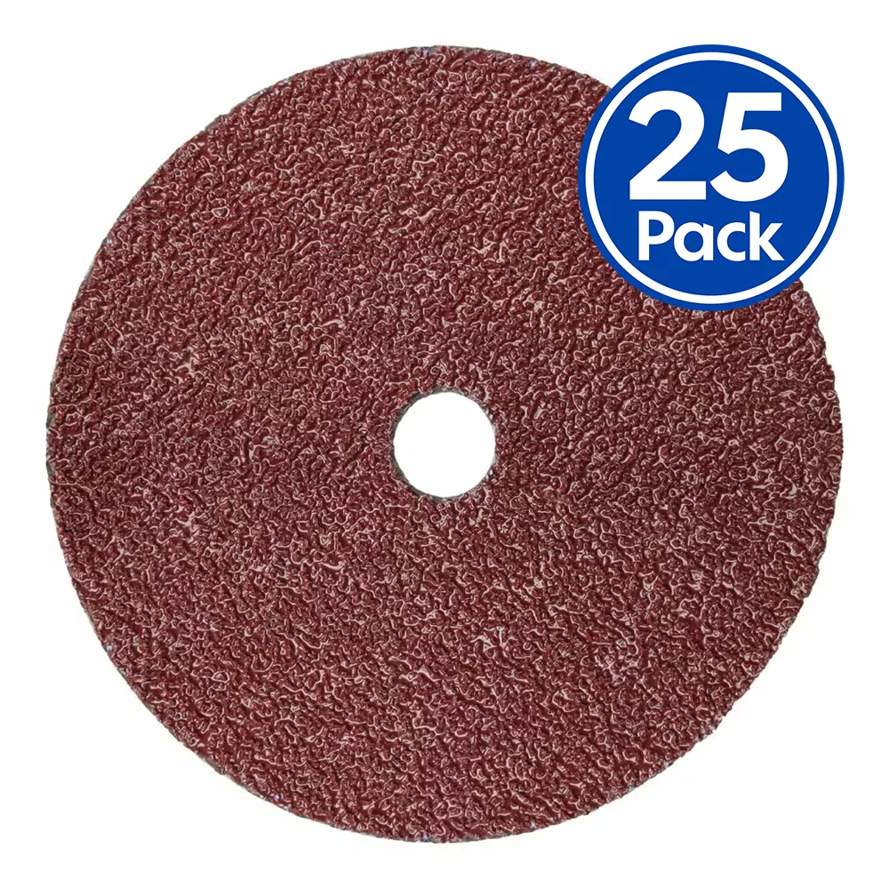 3M 27692 982C Cubitron Ii Fibre Disc 100Mm P80 Grit X 25 Pack Sanding Abrasive 1