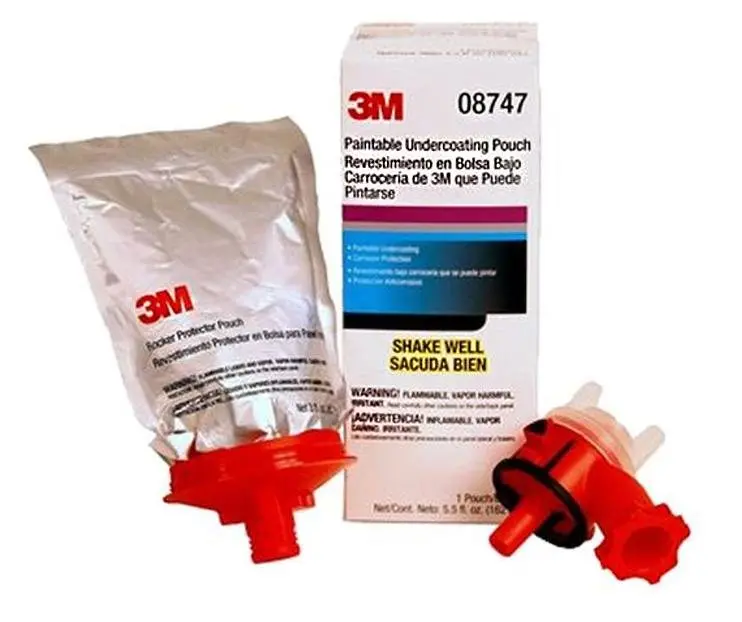 3M 08747 Paintable Undercoating Pouch Corrosion 5.5Oz Protect Auto Car Accuspray 1