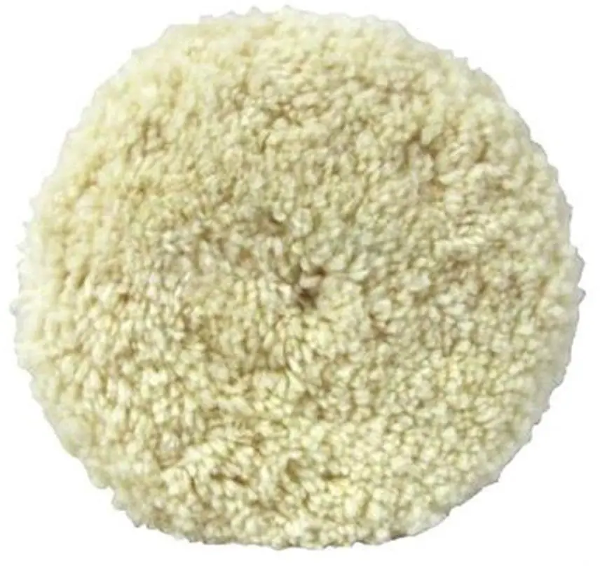 3M 05703 100% Wool Compounding Pad 9" Double Sided Screw On Marine Polishing 1