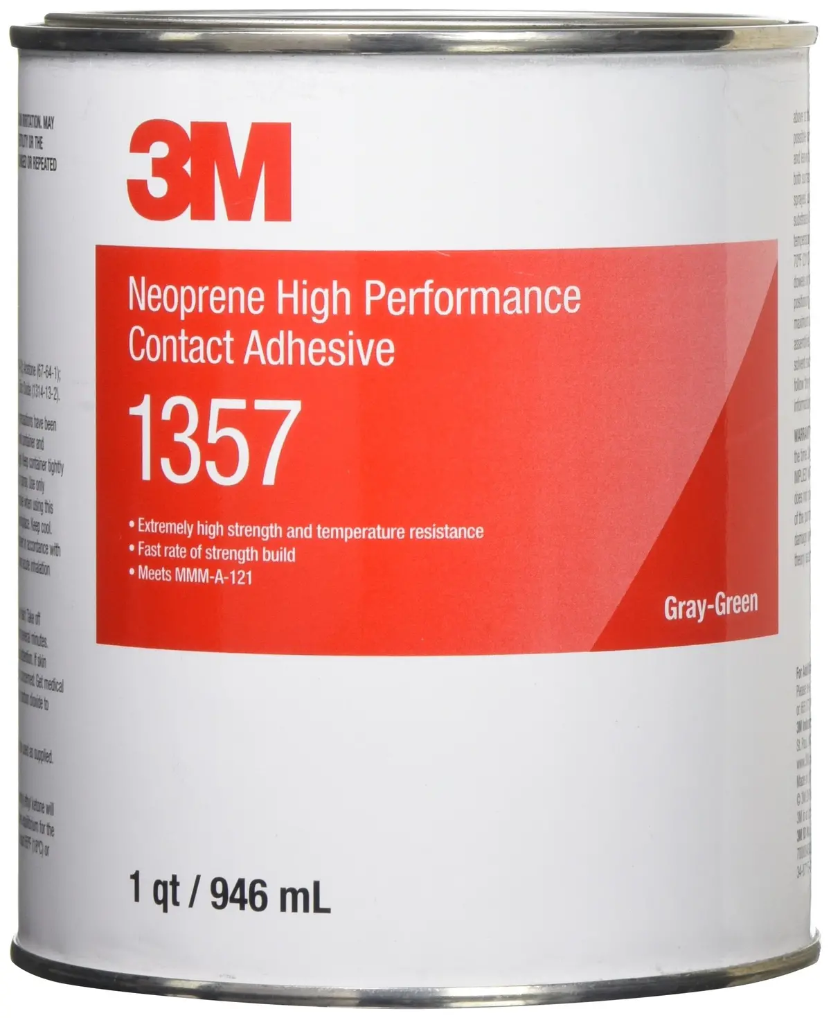 3M 1357 S/G Contact Adhesive 1 Quart 1