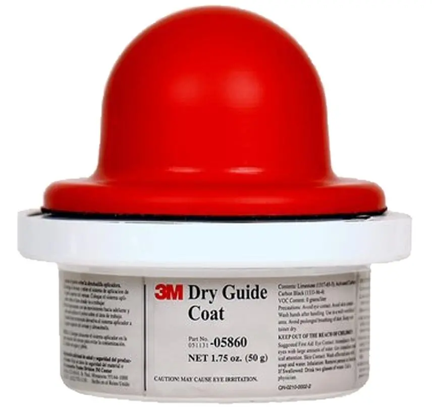 3M 05861 Dry Guide Cartridge Coat Kit 50G Imperfections Pinholes Scratches Paint 1