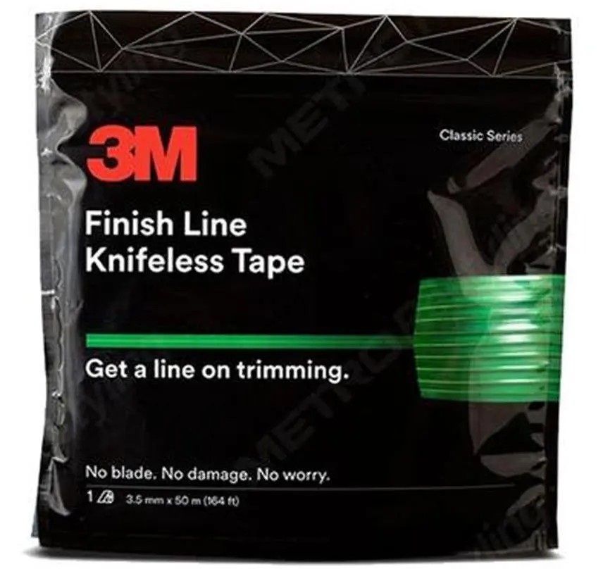 3M Finish Line Knifeless Tape Kts-Fl1 Green 3.5Mm X 50M 1