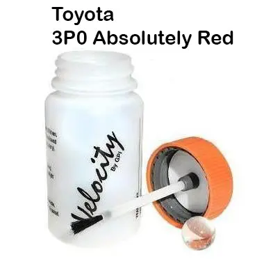 Auto Touch Up Bottle For Toyota 3P0 Absolutely Red Paint 50Ml 1