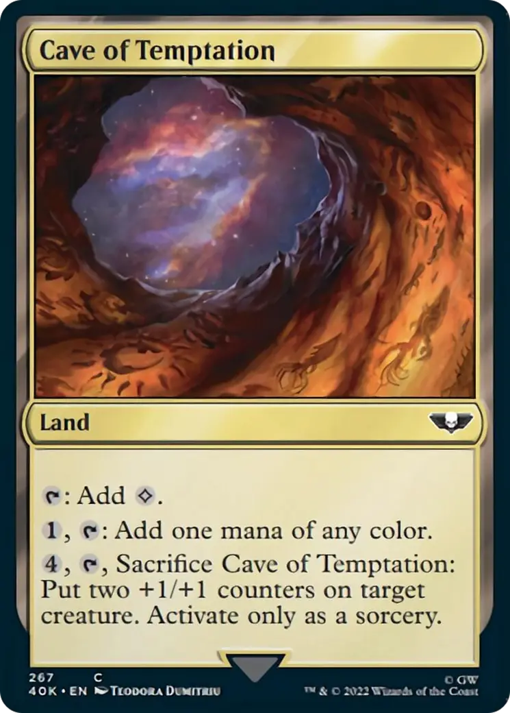 Cave Of Temptation (Surge Foil) [Warhammer 40,000] 1