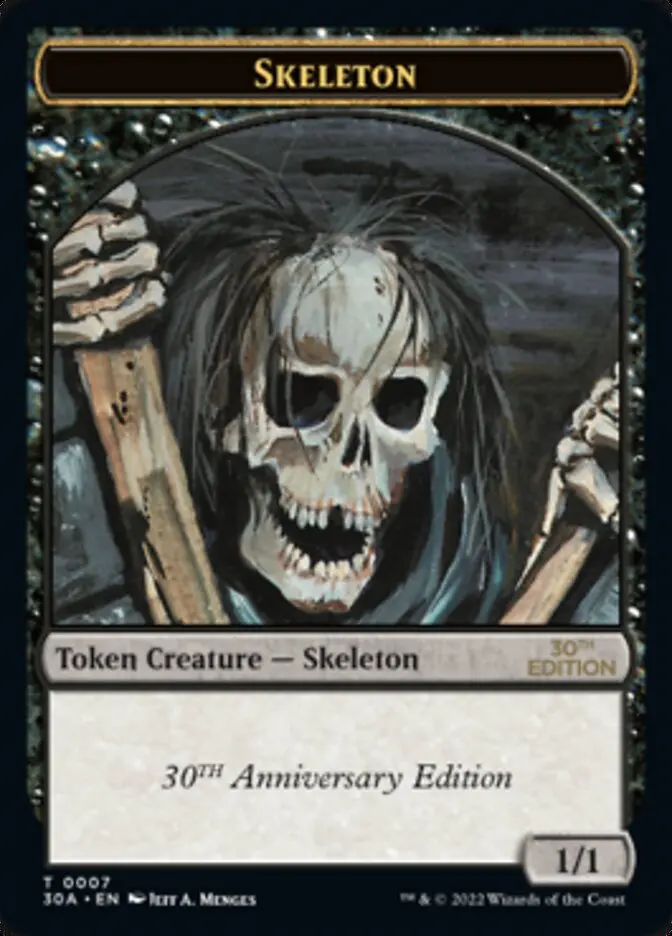 Skeleton Token [30Th Anniversary Tokens] 1