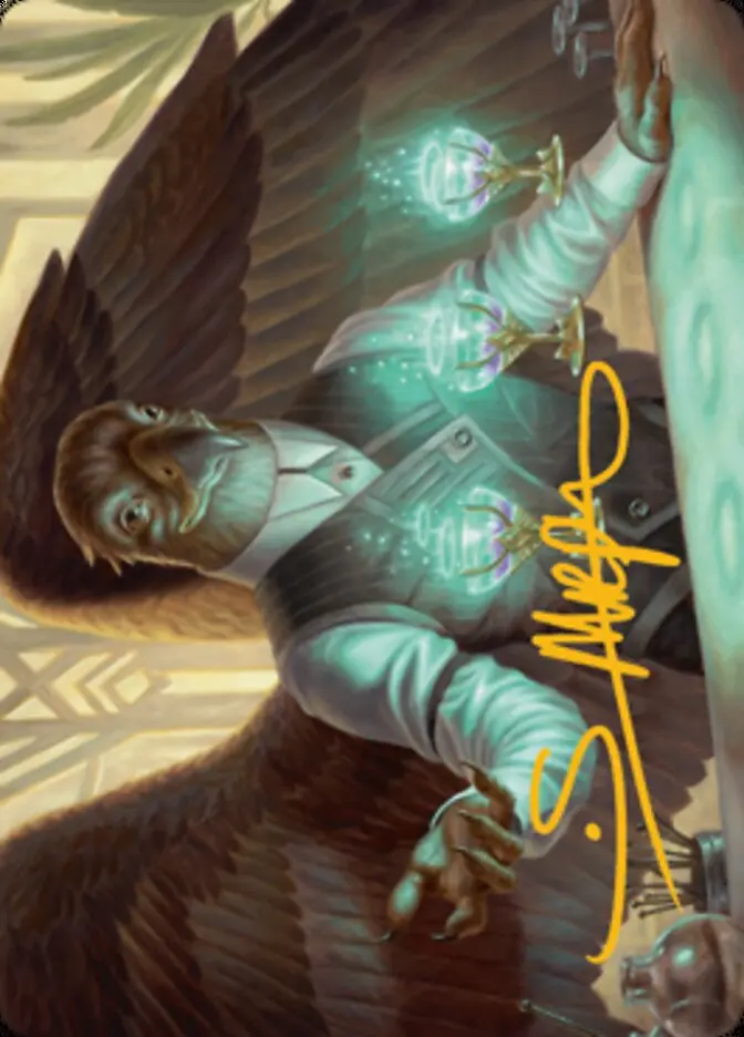 Speakeasy Server Art Card (Gold-Stamped Signature) [Streets Of New Capenna Art Series] 1