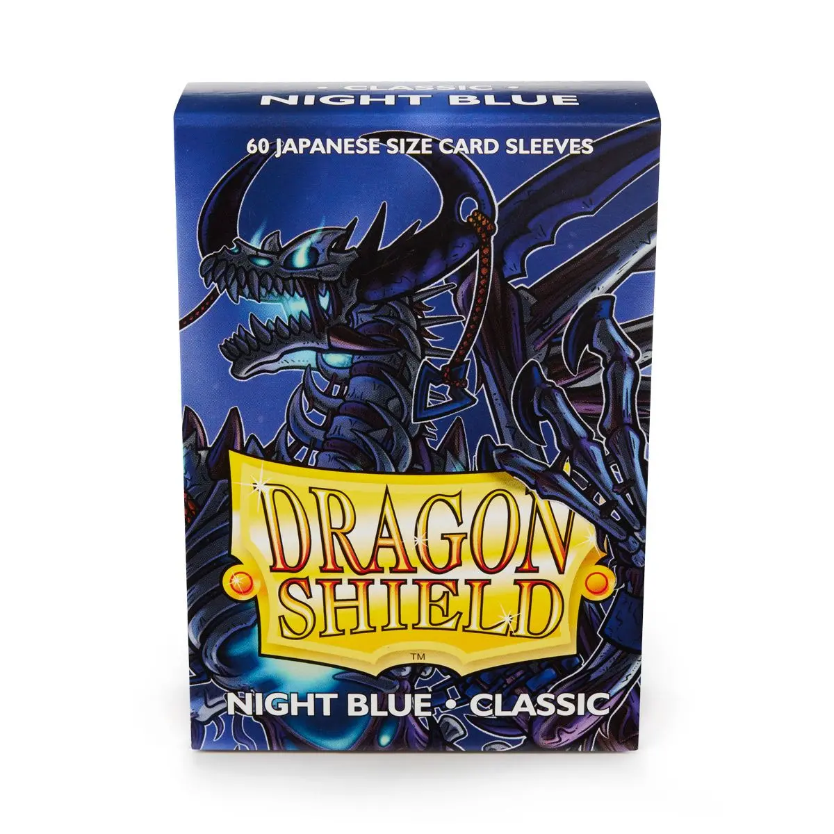 Dragon Shield: Japanese Size 60Ct Sleeves - Night Blue Zugai (Classic) 1