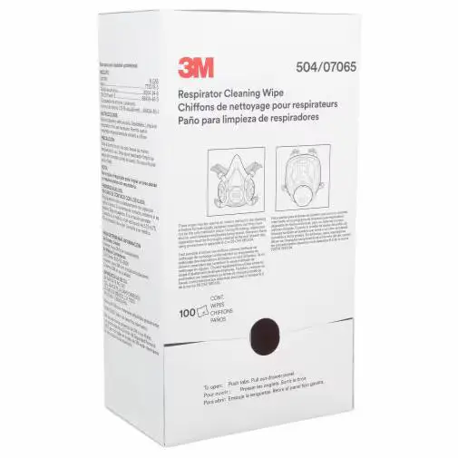 3M 504 Alcohol-Free Respirator Wipes 1