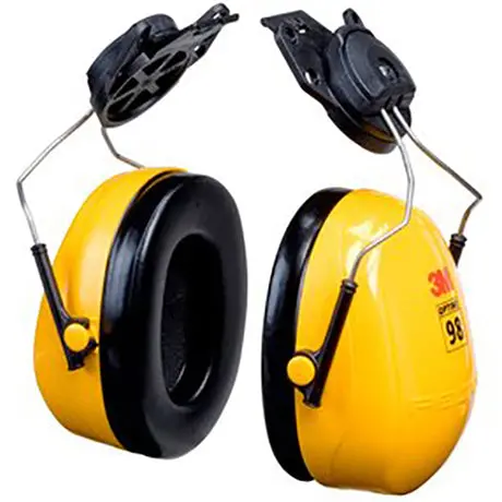 3M H9p3e Optime 98 Cap-Mount Earmuff 1