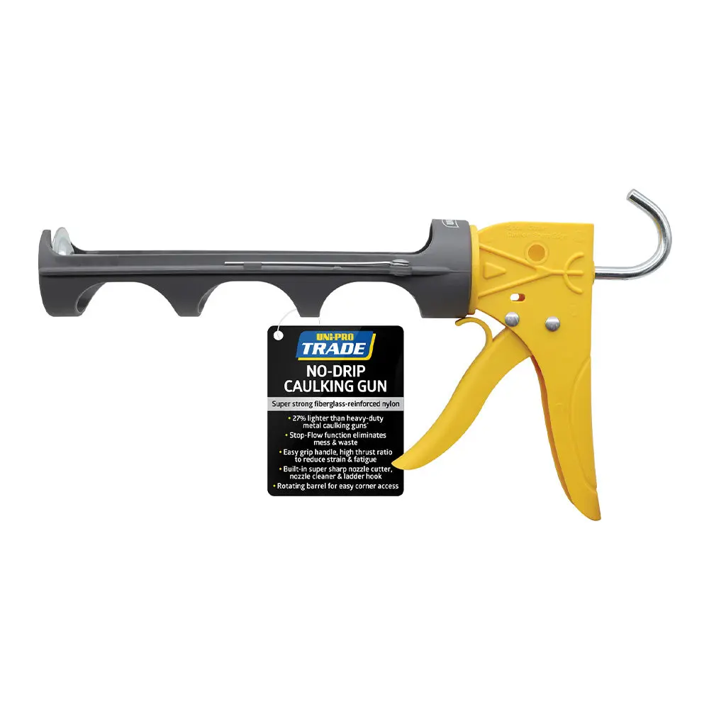Uni-Pro Trade No-Drip Caulking Gun Nylon Sealer Adhesive 1