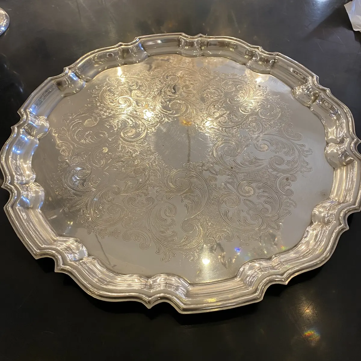 Vintage Silver Plated Tray - Sold 1