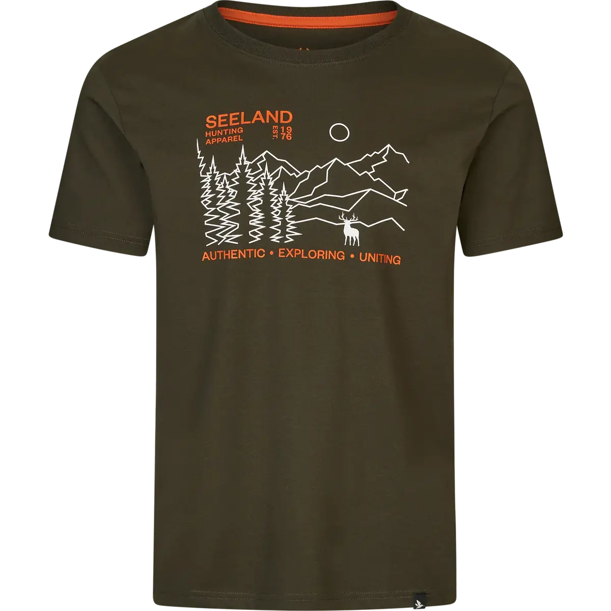 Seeland Landscape T-Shirt - Pine Green 1