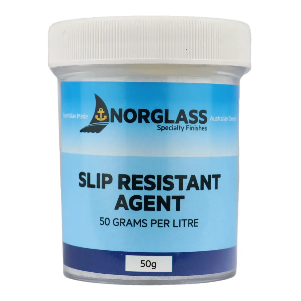 Norglass Slip Resistant Plastic Additive White Powder Agent 50G For 1L 1