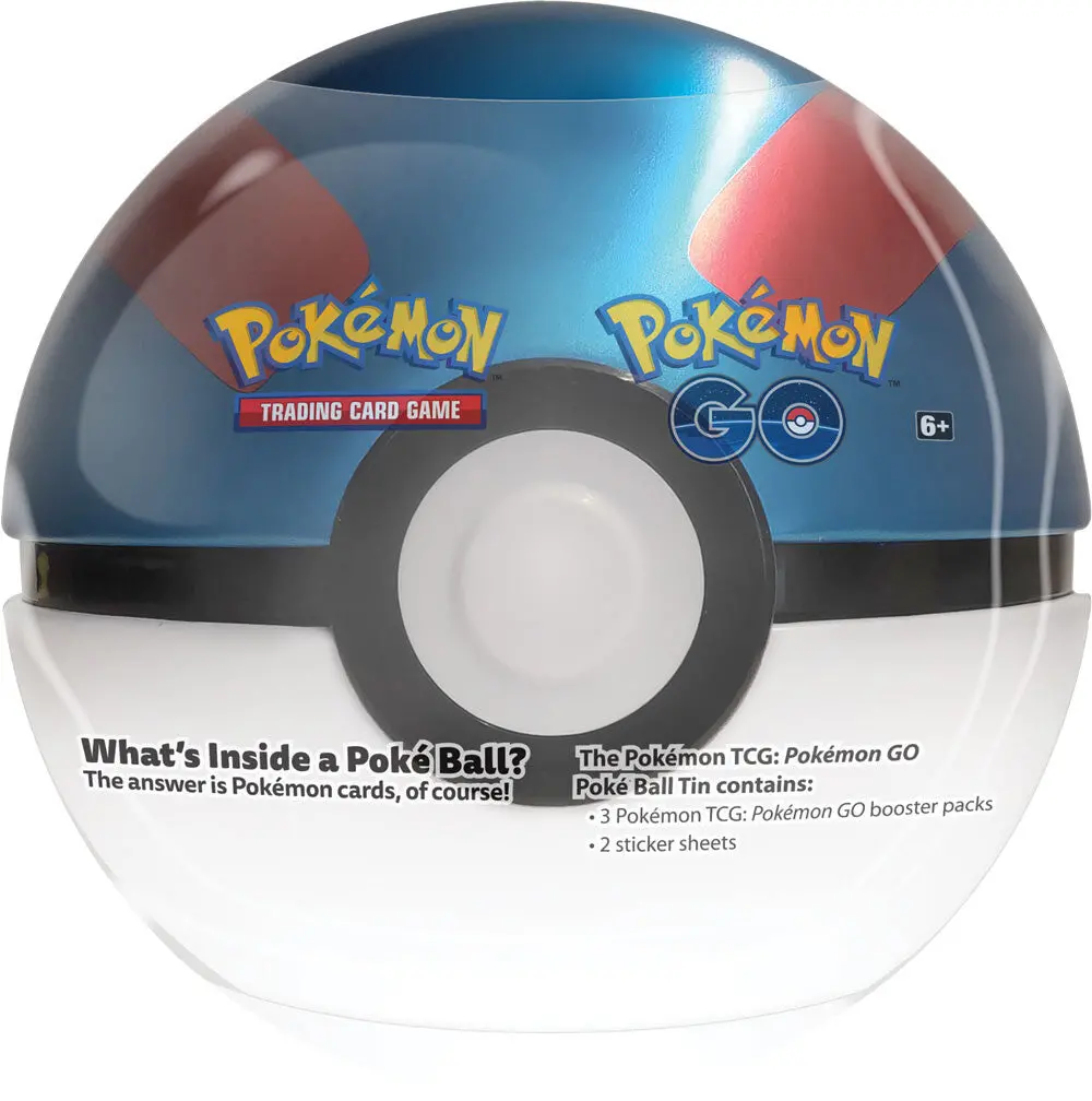 Pokemon Go - Poke Ball Tin (Great Ball) 1