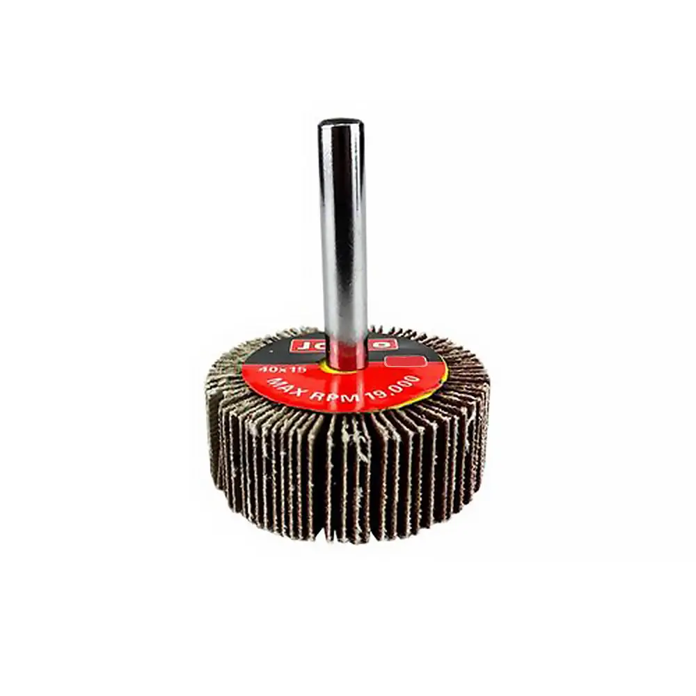 Josco Drill & Die Grinder Mounted Flap Wheel 40Mm X 15Mm 80 Grit 1