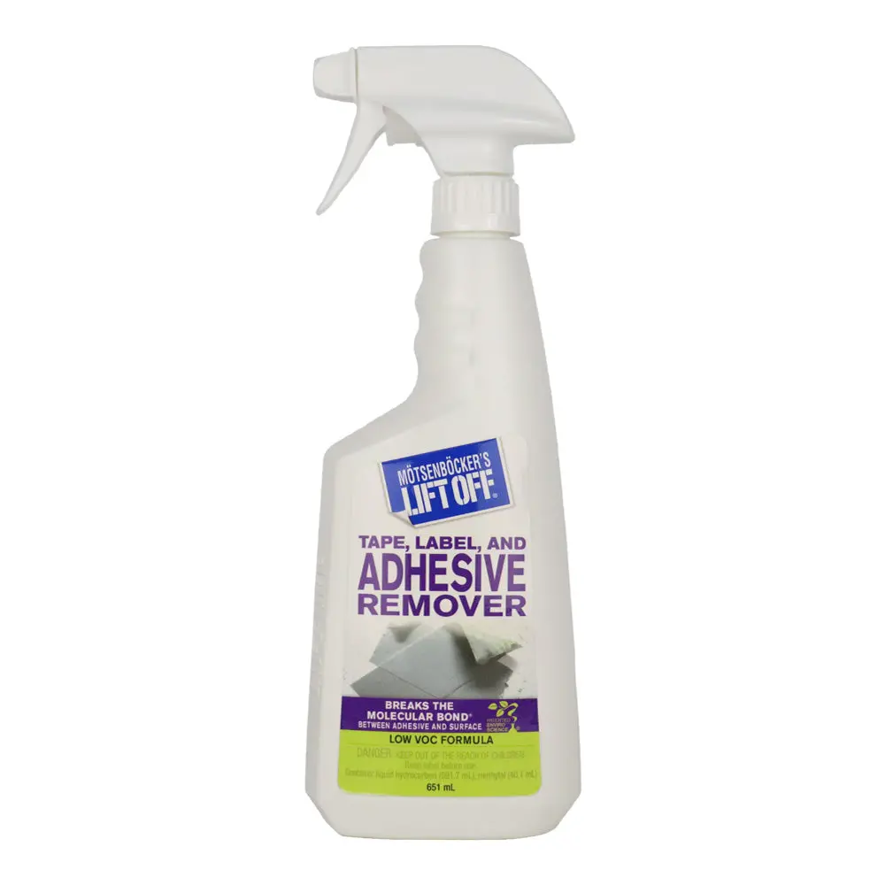 Norglass Motsenbocker Lift Off Tape Label Decal & Adhesive Remover Spray 651Ml 1