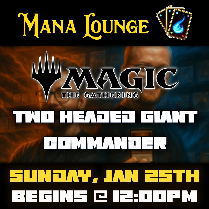 Two-Headed Giant Commander Tournament Ticket - Sun, May 31 2026 1