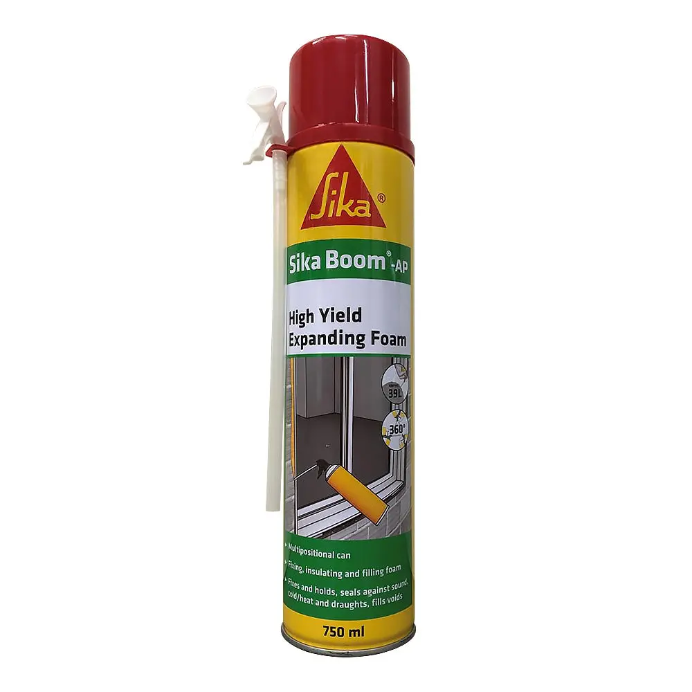 Sika Boom Ap Multi Position High Yield Expanding Foam 750Ml Aerosol Light Yellow 1
