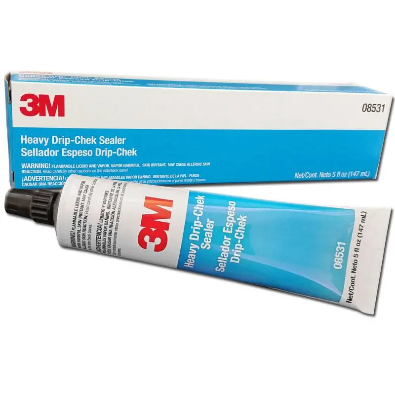 3M 08531 Heavy Drip-Chek Sealer 5Oz Paintable Fast Dry Cracks Seams Auto Glue 1