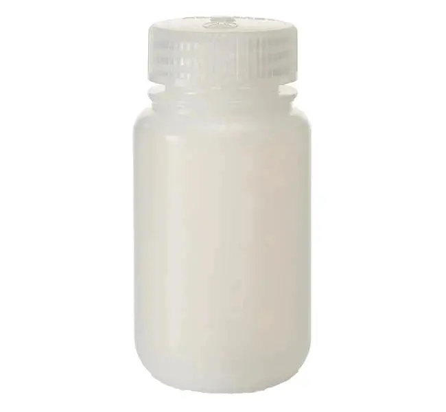 Bottles, Wide Mouth, Hdpe, Natural 125Ml 1
