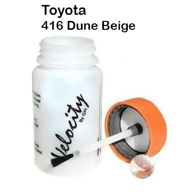 Auto Touch Up Bottle For Toyota 416 Dune Beige Paint 50Ml 1