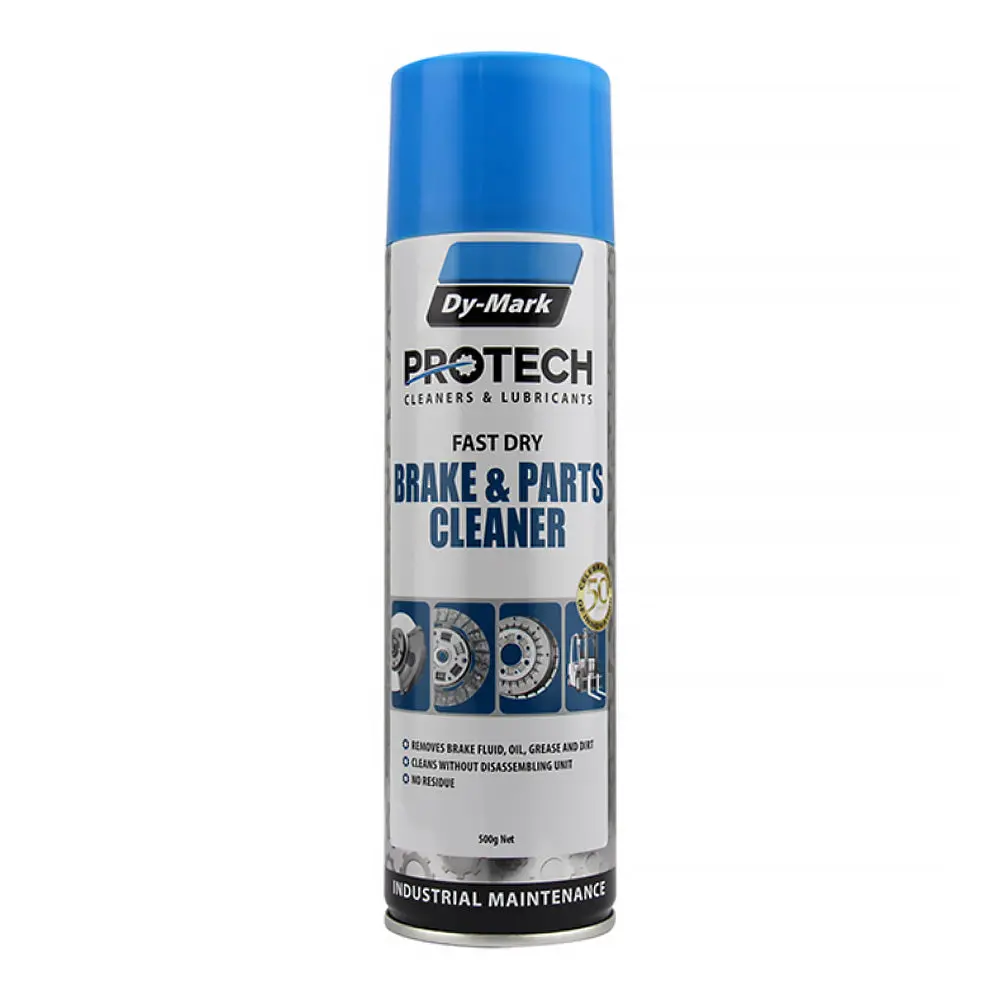 Dy-Mark Protech Brake & Parts Clean Chlorinated 500G Spray Aerosol Fast Drying 1