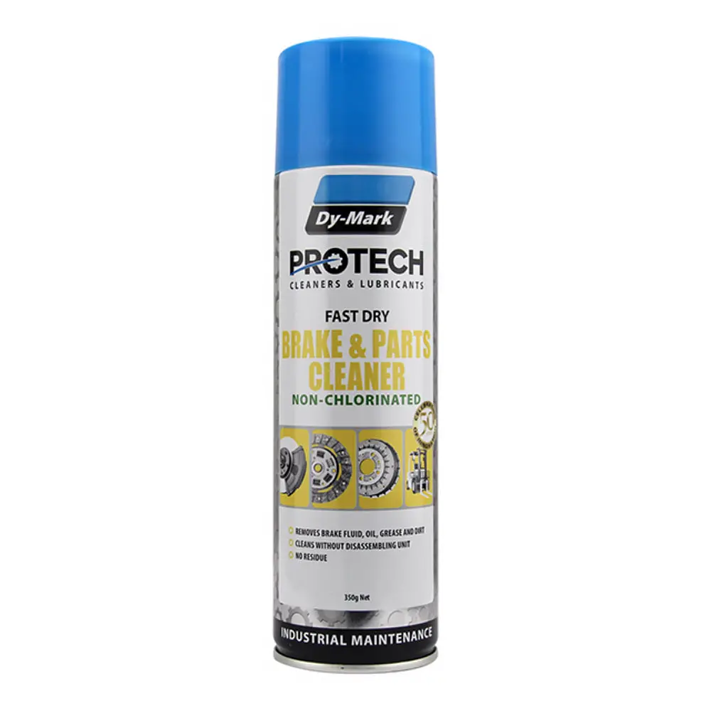 Dy-Mark Protech Brake & Parts Clean Non Chlorinated 350G Spray Aerosol Fast Dry 1